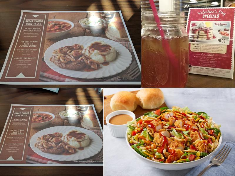 Bob Evans Menu