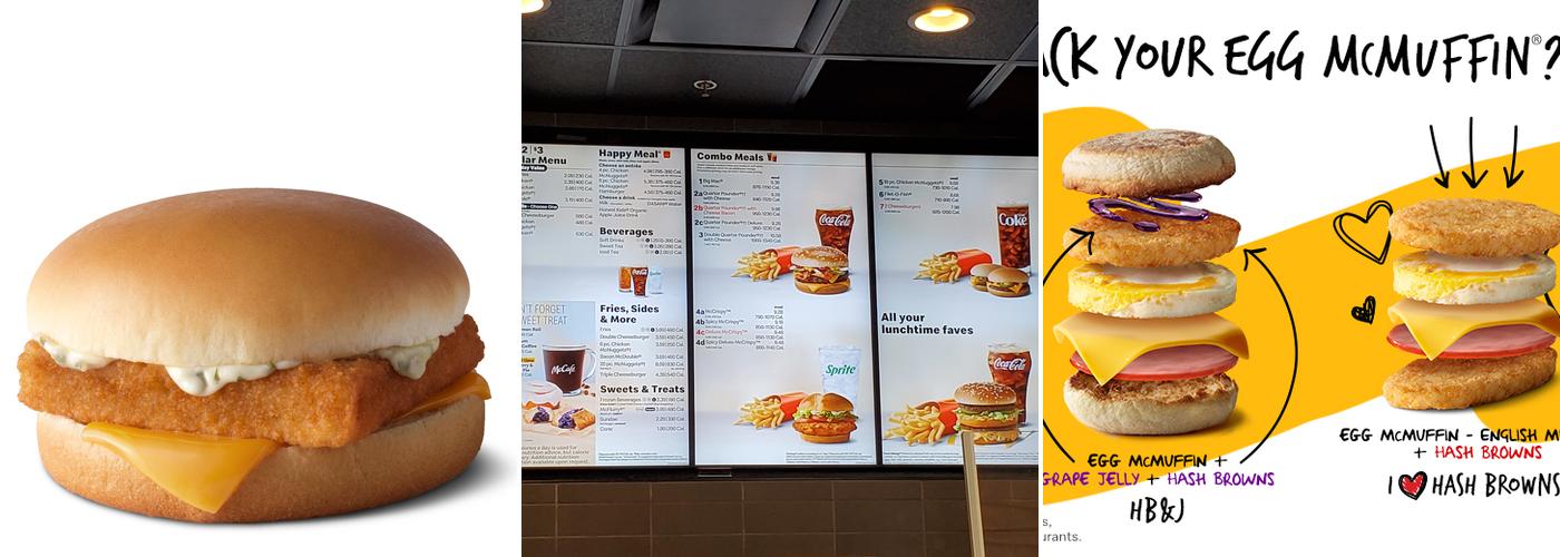 McDonald's Menu