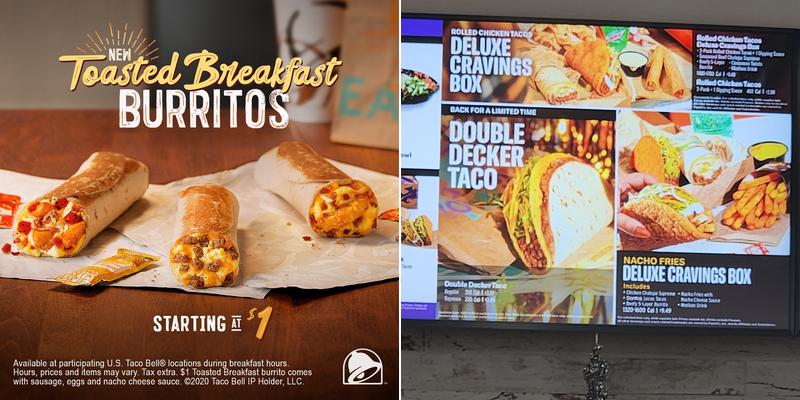 Taco Bell Menu