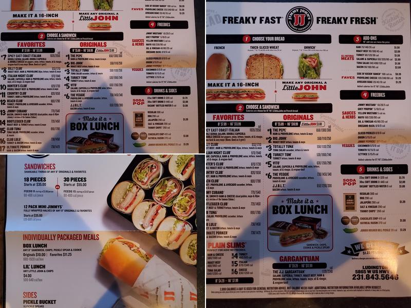 Jimmy John's Menu
