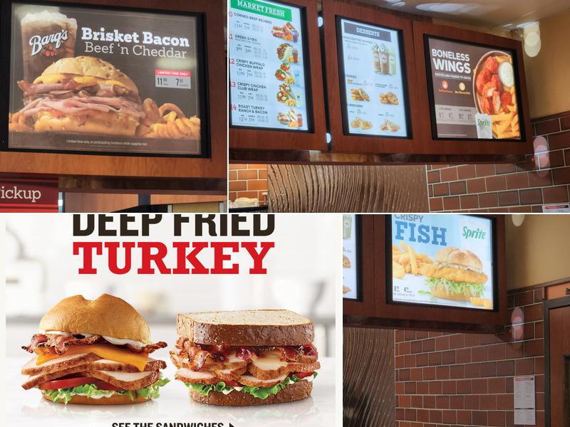 Arby's Menu