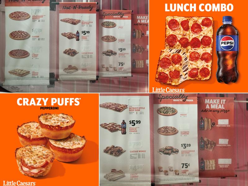 Little Caesars Pizza Menu