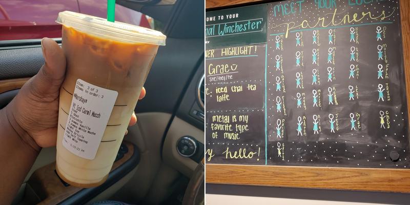Starbucks Menu