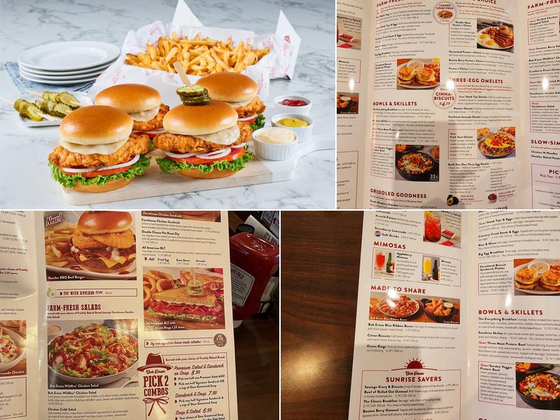Bob Evans Menu