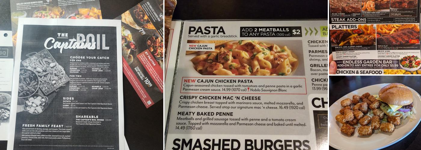Ruby Tuesday Menu