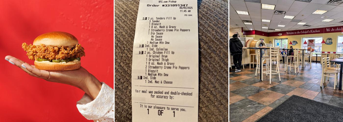 KFC Menu