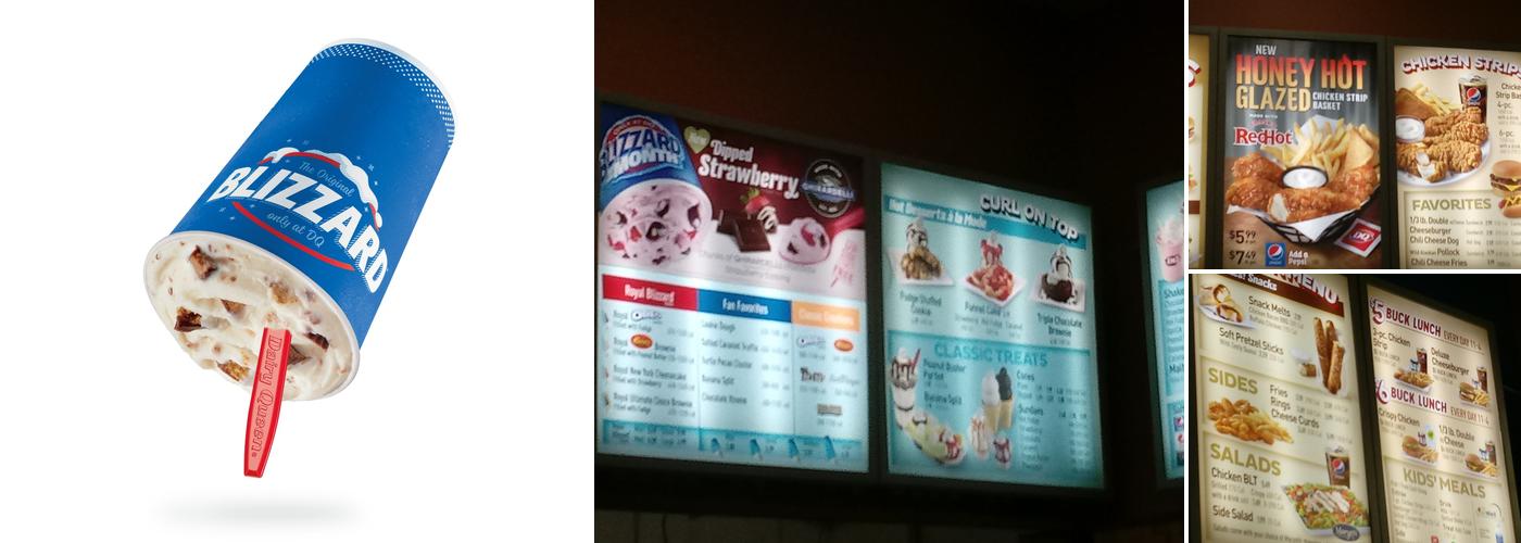 Dairy Queen Grill & Chill Menu