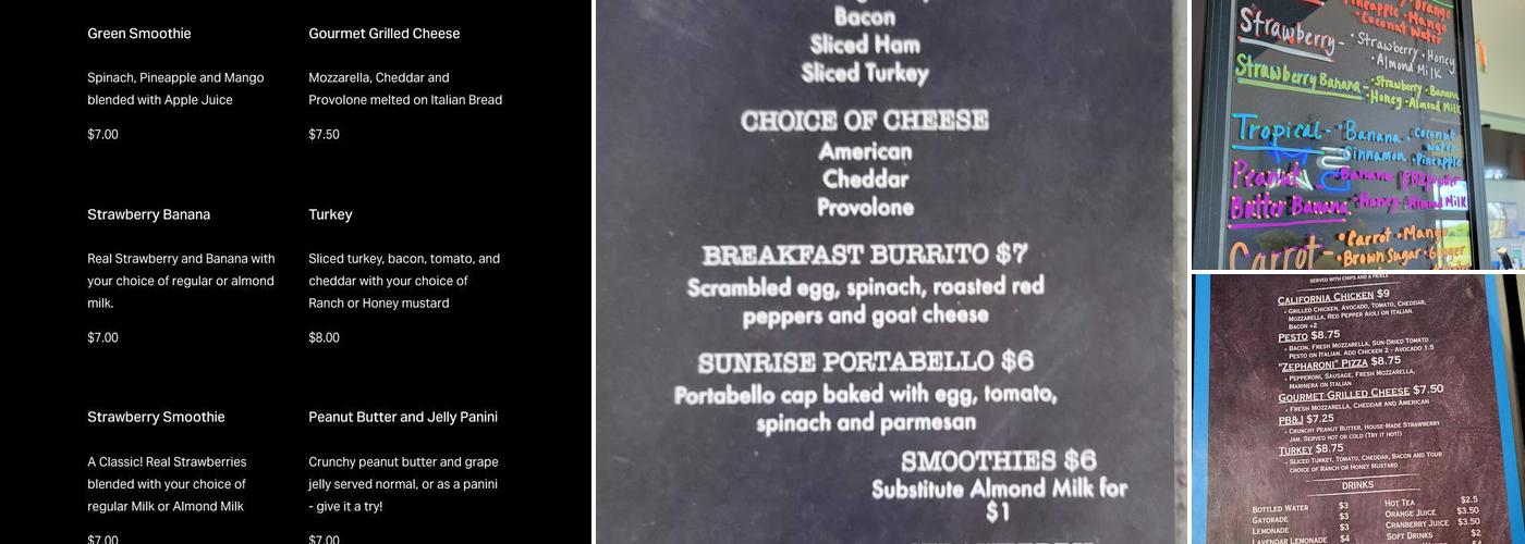 The 14K Kitchen Menu