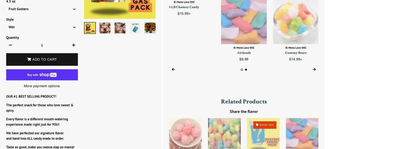 El Mono Loco OKC Menu