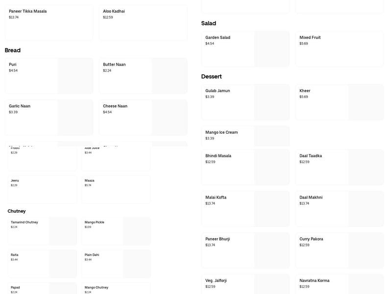 Compadres Meat Market Menu