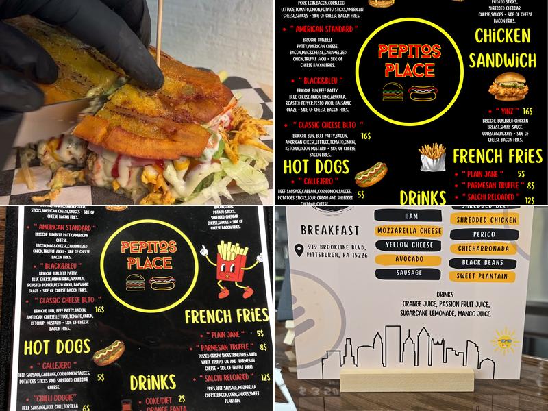 Pepitos Place Menu