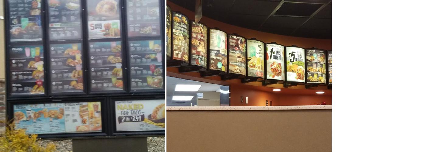 Taco Bell Menu