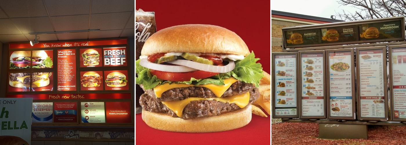 Wendy's Menu