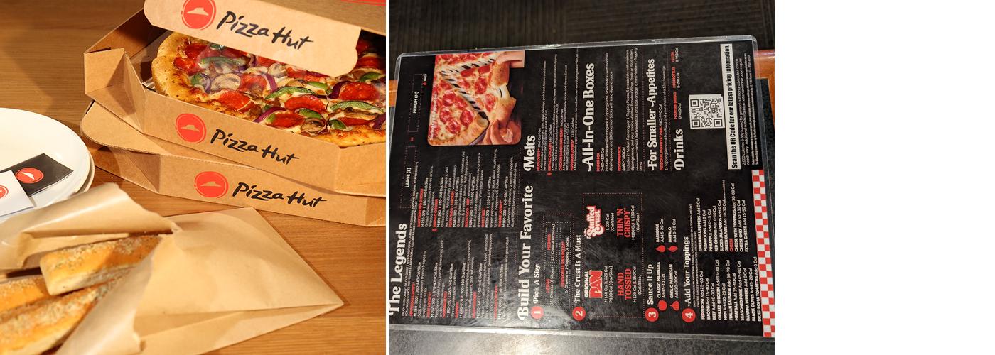 Pizza Hut Menu