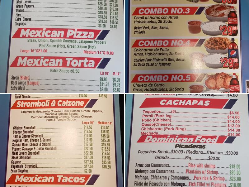 M & B Pizzeria Restaurant Menu