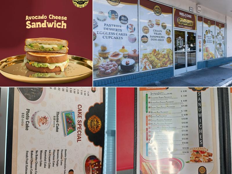 RAJARANI Bakery and Restaurant Menu