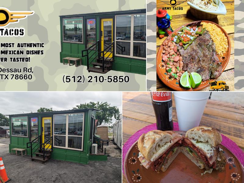 ARMY TACOS ARMY TACOS Green Food Truck, 13525 Dessau Rd, Austin