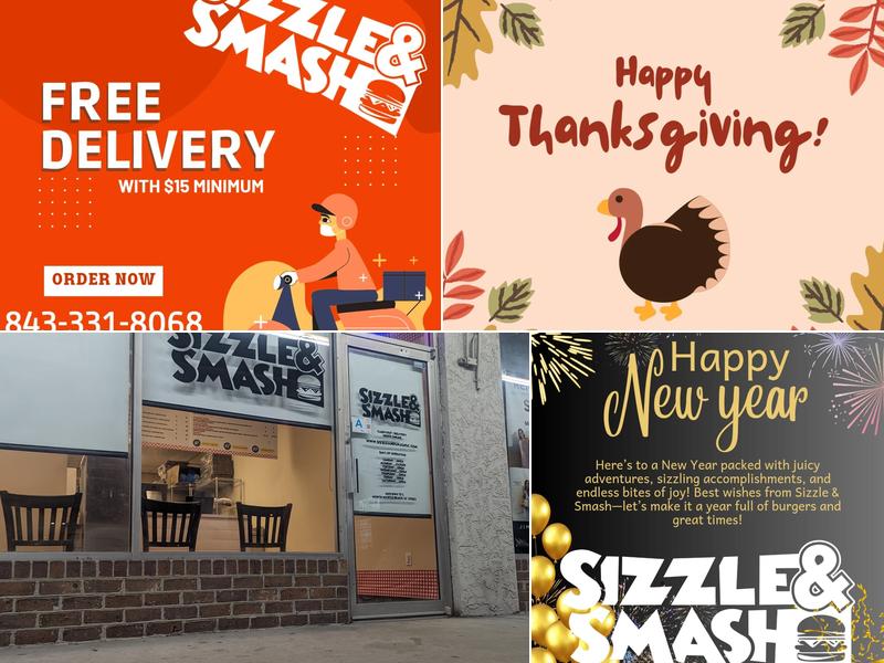 Sizzle & Smash 4011 Hwy 17 S, North Myrtle Beach