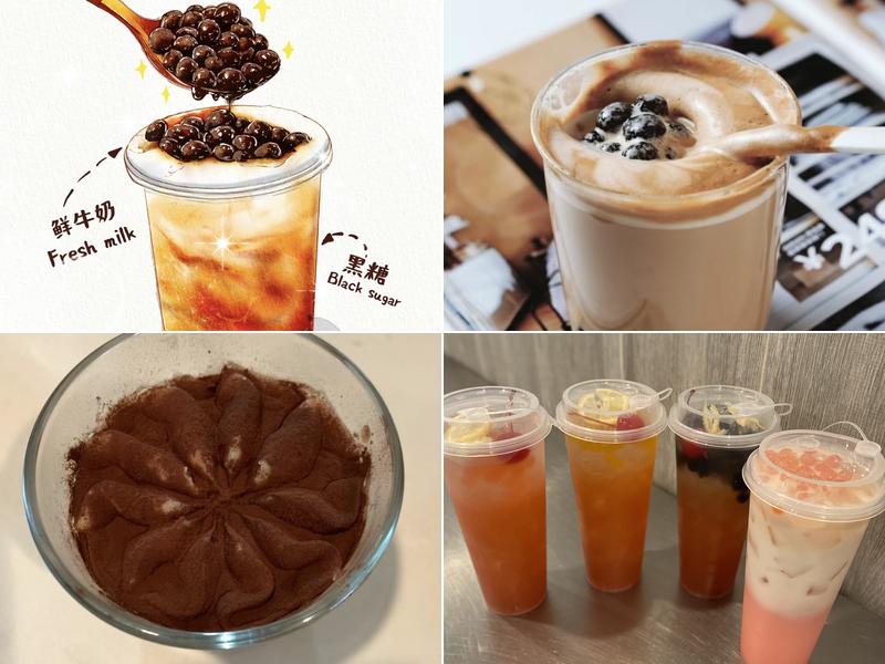 magic bubble tea （inside magic wok）