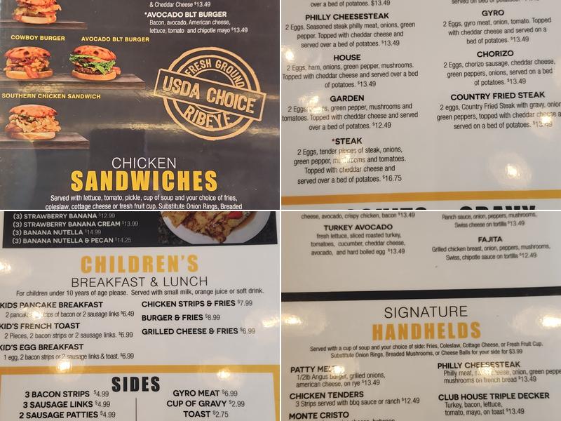 Stacks Pancake House Menu