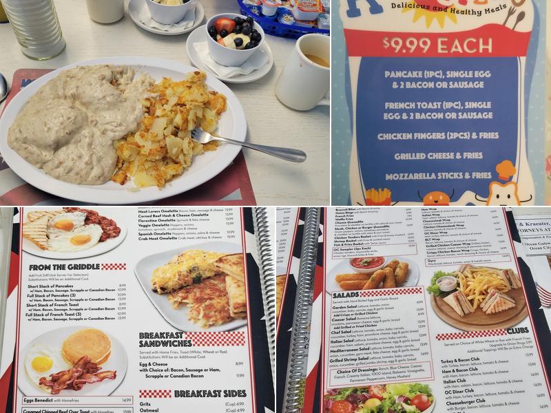 OC Diner Menu