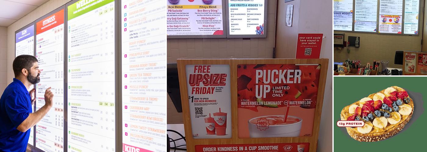 Smoothie King Menu