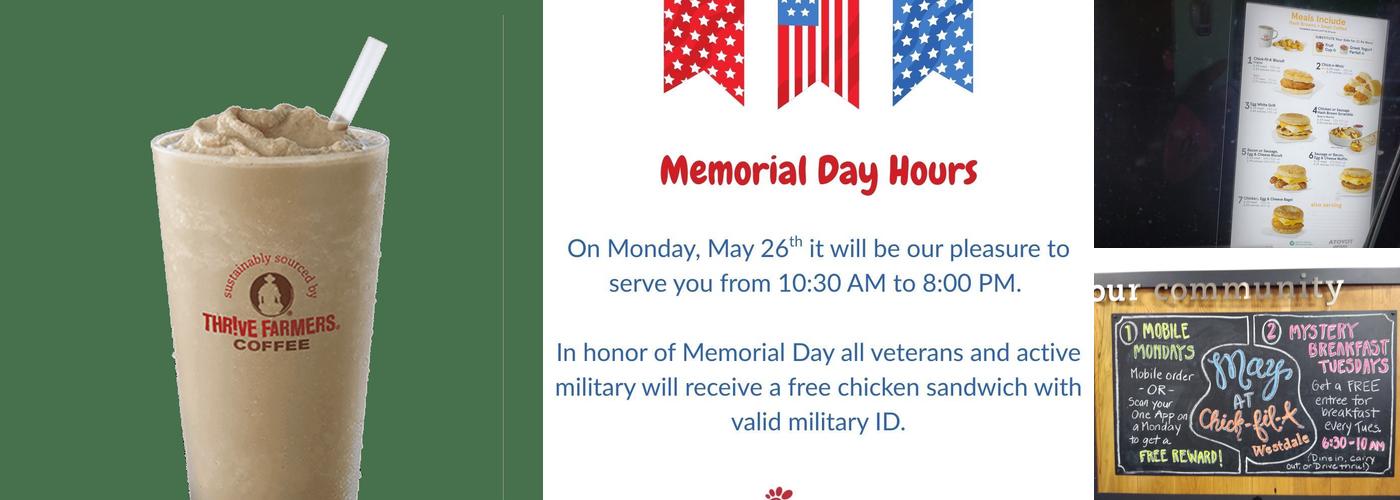 Chick-fil-A Menu