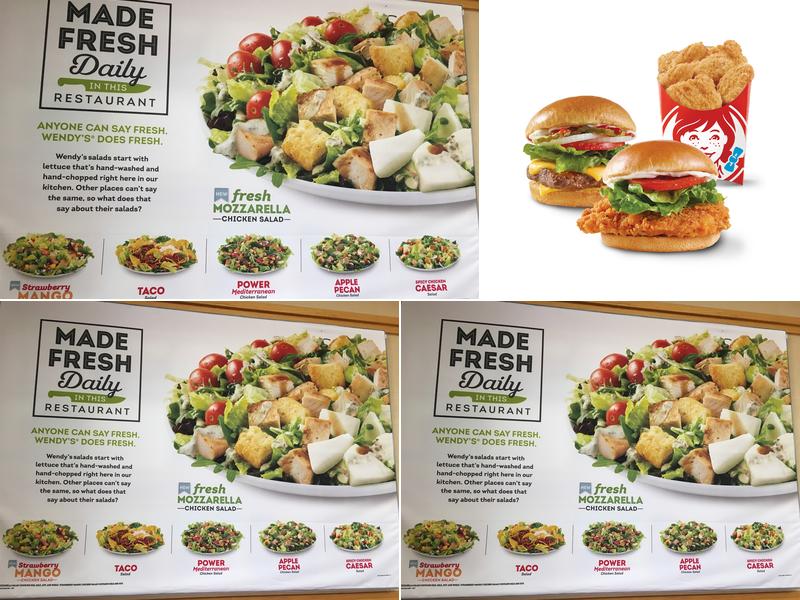 Wendy's Menu