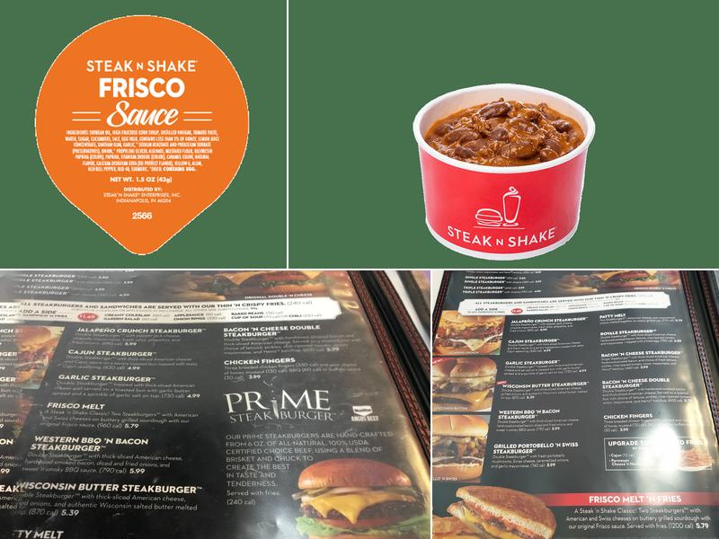 Steak 'n Shake Menu
