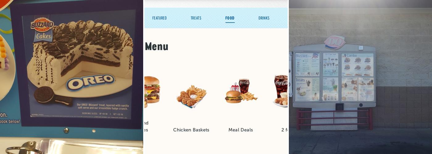 Dairy Queen Menu