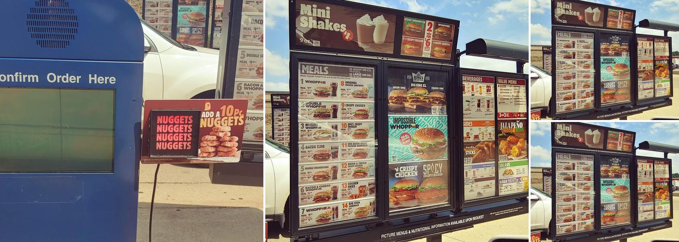 Burger King Menu
