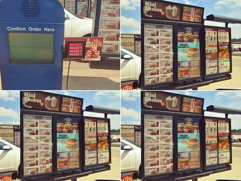 Burger King Menu