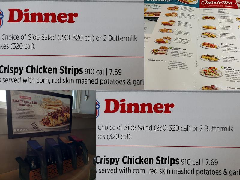 IHOP Menu