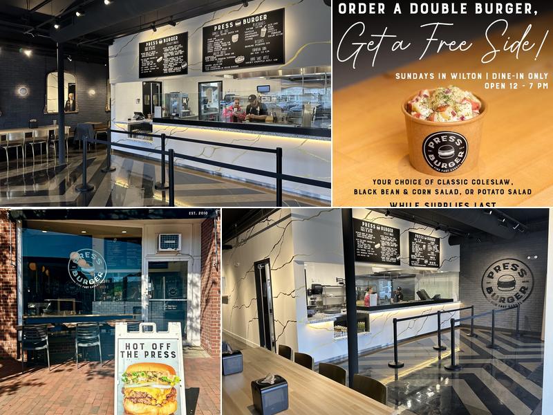 Press Burger Wilton