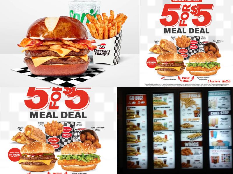 Checkers Menu