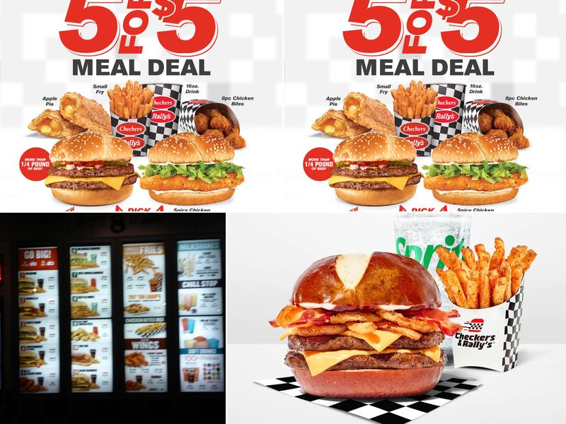 Checkers Menu