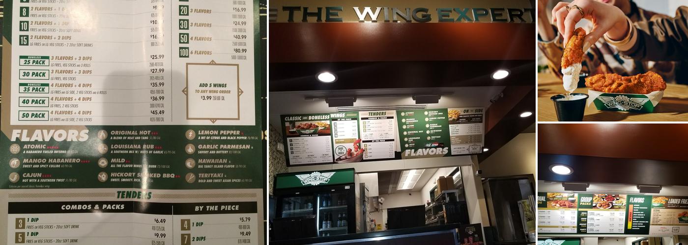 Wingstop Menu