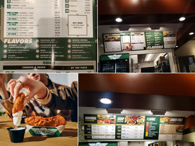 Wingstop Menu