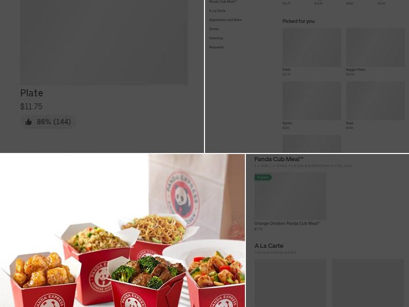 Panda Express Menu