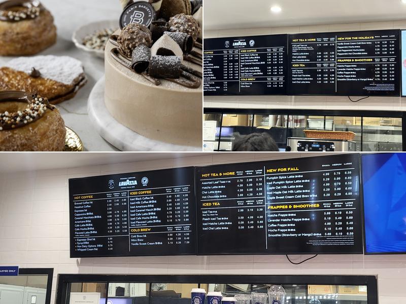Paris Baguette Menu