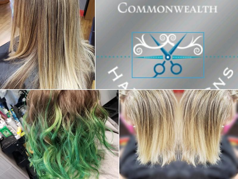 Commonwealth Hair Designs (located in Sola Salon Suites)