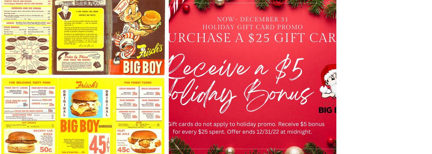 Frisch's Big Boy Menu