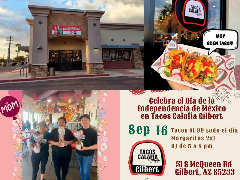 Tacos Calafia Gilbert 51 S McQueen Rd, Gilbert