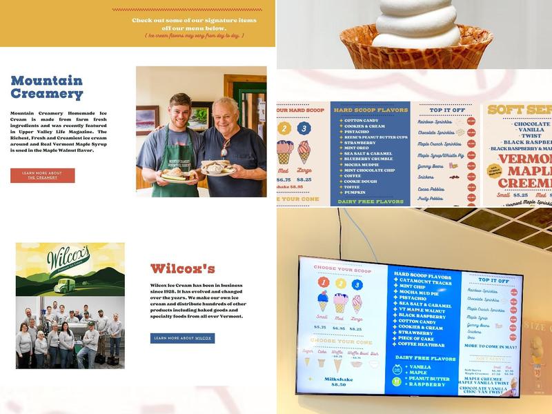 Hanover Scoops Menu