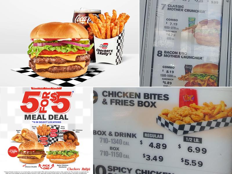 Checkers Menu