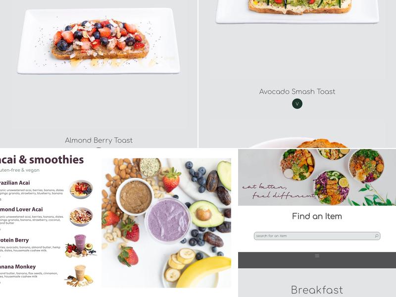 Aubergine Kitchen Menu