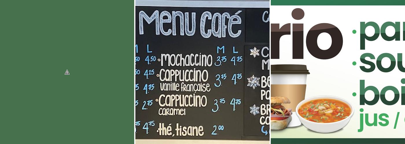 Express o café Menu