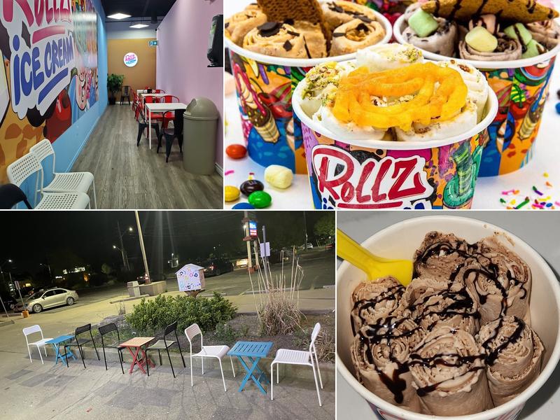 Rollz Ice Cream & Desserts Windsor 1177 Lauzon Rd, Windsor