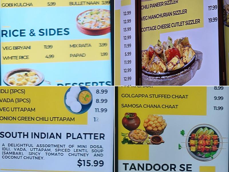 Nathu's Sweets Menu