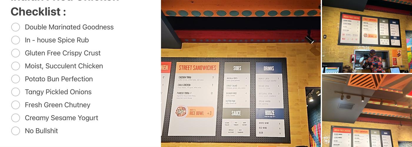 Rowdy Rooster - Penn Menu